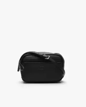 Женская сумка на плечо черного цвета City Court на молнии Lacoste, чёрный