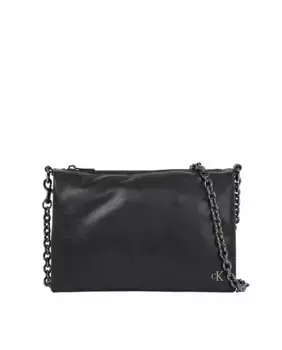 Женская сумка на плечо из искусственной кожи с мягкой подкладкой Calvin Klein Jeans, черный