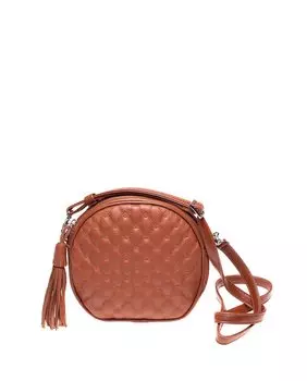 Женская сумка на плечо из кожи наппа цвета кожи Laura Valle, светло-коричневый