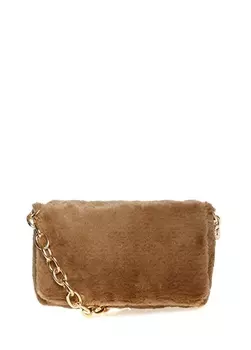 Женская сумка на плечо из верблюжьего волоса Fabrika