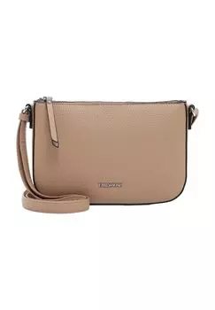 Женская сумка на плечо с эмблемой на молнии Emily & Noah, тауп