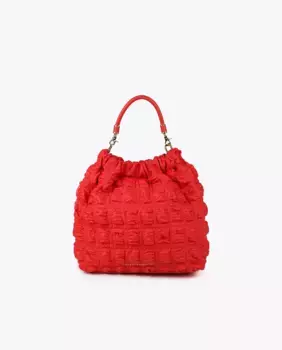 Женская сумка на плечо типа шоппер с узлом на ручках Lola Casademunt, красный