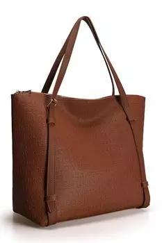 Женская сумка на руку и через плечо с узором Lucky Bees, загар