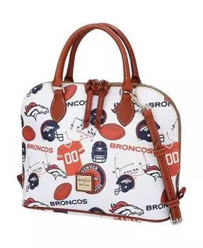 Женская сумка-портфель Denver Broncos Gameday на молнии Dooney & Bourke, мультиколор
