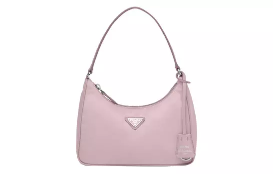 Женская сумка Prada Re-Edition, розовый