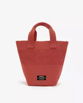 Женская сумка с двойной ручкой и внутренним съемным карманом на молнии Ecoalf, оранжевый