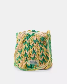 Женская сумка с принтом тай-дай Jo & Mr. Joe, зеленый