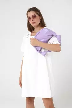 Женская сумка с узлом A Teen Project, сирень