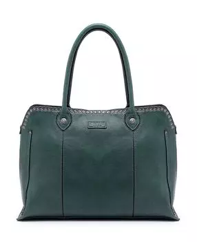 Женская сумка-саквояж Soul из натуральной кожи с заклепками OLD TREND