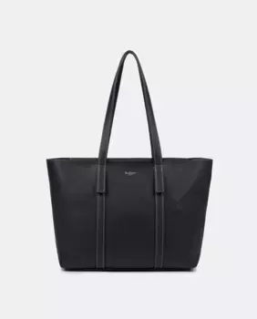 Женская сумка-шоппер из веганской кожи Naulover, тёмно-синий