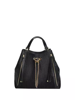 Женская сумка-шоппер l'atelier du sac, черная L'ATELIER DU SAC