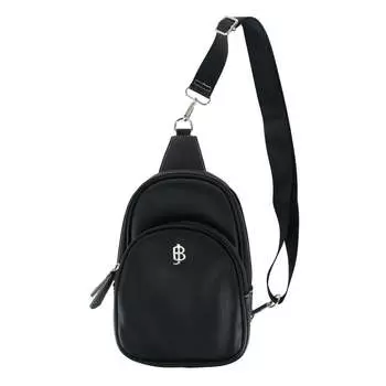 Женская сумка-слинг из веганской кожи Buxton, черный