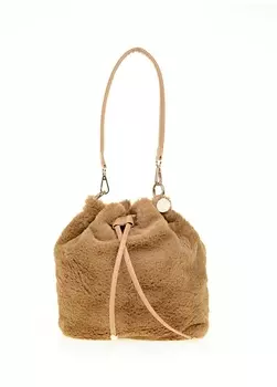 Женская сумка-тоут из верблюжьего волоса Fabrika