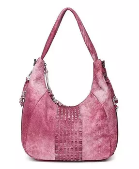 Женская сумка-трансформер из натуральной кожи Dorado OLD TREND, фиолетовый