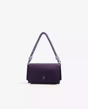 Женская сумка-трансформер в сумку через плечо с изображением черепа Scalpers, пурпурный