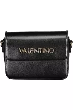 Женская сумка Valentino Bags кросс-боди из глянцевой экокожи, черный