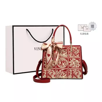 Женская сумка Viney, Красный