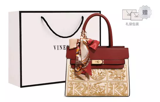 Женская сумка Viney, Красный