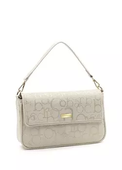 Женская сумочка цвета экрю Roccobarocco