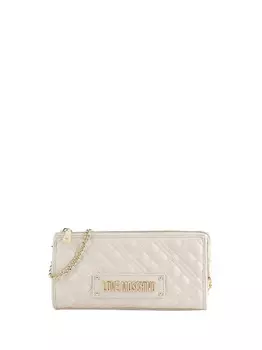 Женская сумочка цвета слоновой кости Moschino