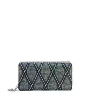 Женская сумочка DIESEL на молнии с геометрическим принтом, темно-синий