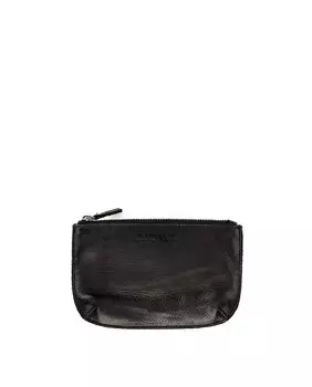 Женская сумочка из мытой кожи черного цвета Stamp, черный