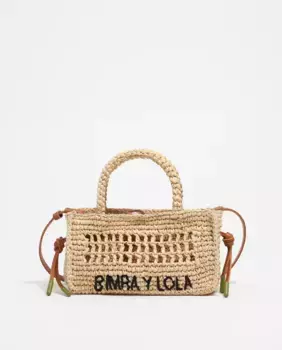 Женская сумочка маленькая сумка-тоут Bimba y Lola, натуральный