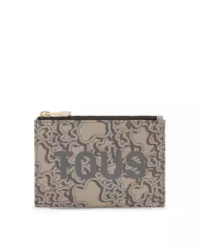 Женская сумочка на молнии с принтом Tous, цвет Topo