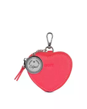 Женская сумочка с брелком Siena кораллового цвета SKPAT, фуксия