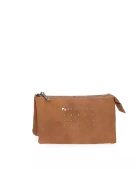 Женская сумочка с тремя отделениями Holly коричневого цвета Pepe Jeans, коричневый