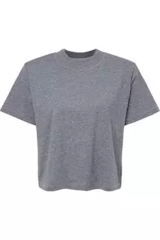 Женская свободная футболка LAT, цвет granite heather