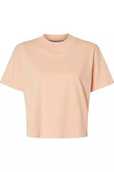Женская свободная футболка LAT, персиковый