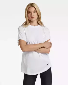 Женская свободная футболка с короткими рукавами Lash Fem G-Star Raw, белый