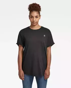 Женская свободная футболка с короткими рукавами Lash Fem G-Star Raw, черный
