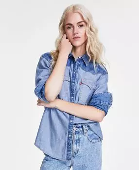 Женская свободная рубашка в стиле вестерн Dylan в стиле оверсайз Levi's