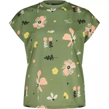 Женская ТэнномМ Футболка Maloja, зеленый