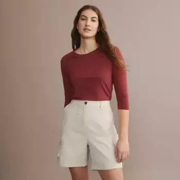 Женская техническая футболка Verhunt, гранатовый