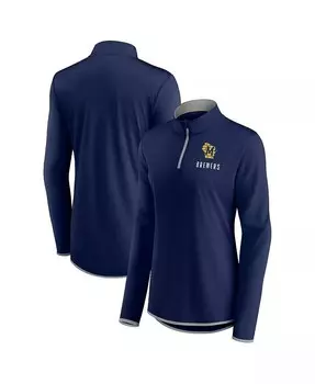Женская темно-синяя куртка на молнии Milwaukee Brewers Worth The Drive Fanatics, синий