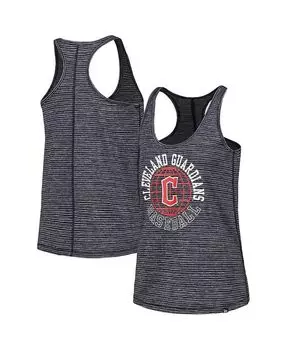 Женская темно-синяя майка Cleveland Guardians Active Racerback New Era, синий