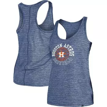 Женская темно-синяя майка New Era Houston Astros Active Racerback New Era