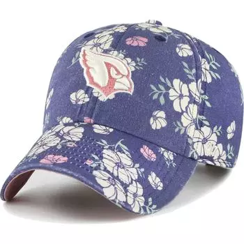 Женская темно-синяя регулируемая шляпа Arizona Cardinals Primrose Clean Up '47