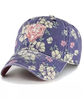 Женская темно-синяя регулируемая шляпа Chicago Bears Primrose Clean Up '47 Brand, синий