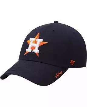 Женская темно-синяя регулируемая шляпа Houston Astros Team Miata Clean Up '47 Brand, синий