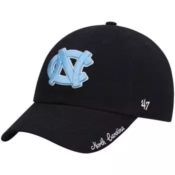 Женская темно-синяя шляпа North Carolina Tar Heels '47 с регулируемым логотипом и логотипом Miata