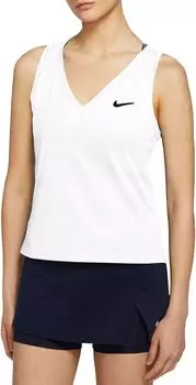 Женская теннисная майка Nike Court Victory, белый