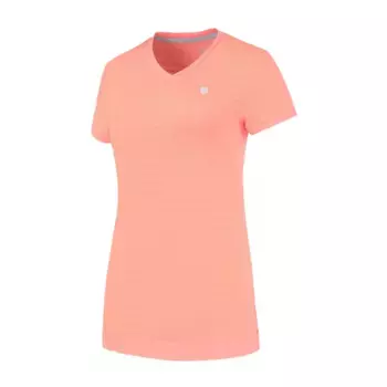Женская теннисная рубашка и рубашка для падела HYPERCOURT V и NECK TOP K· Швейцарский K-Swiss, пастельно-розовый