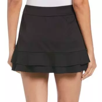 Женская теннисная юбка с двойной оборкой Grand Slam Essential Grand Slam