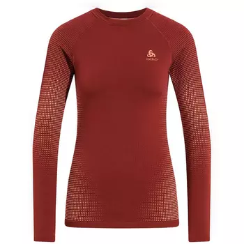 Женская теплая эко-спортивная одежда с длинным рукавом Odlo, красный