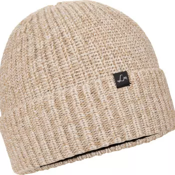 Женская теплая вязаная шапка Martha LaMunt, бежевый