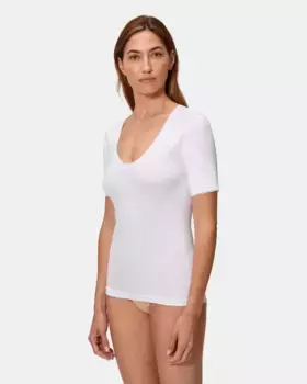 Женская термофутболка из зимнего волокна с коротким рукавом Playtex, белый